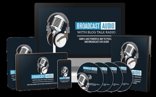 Product picture Broadcast Audio with Blog Talk Radio
